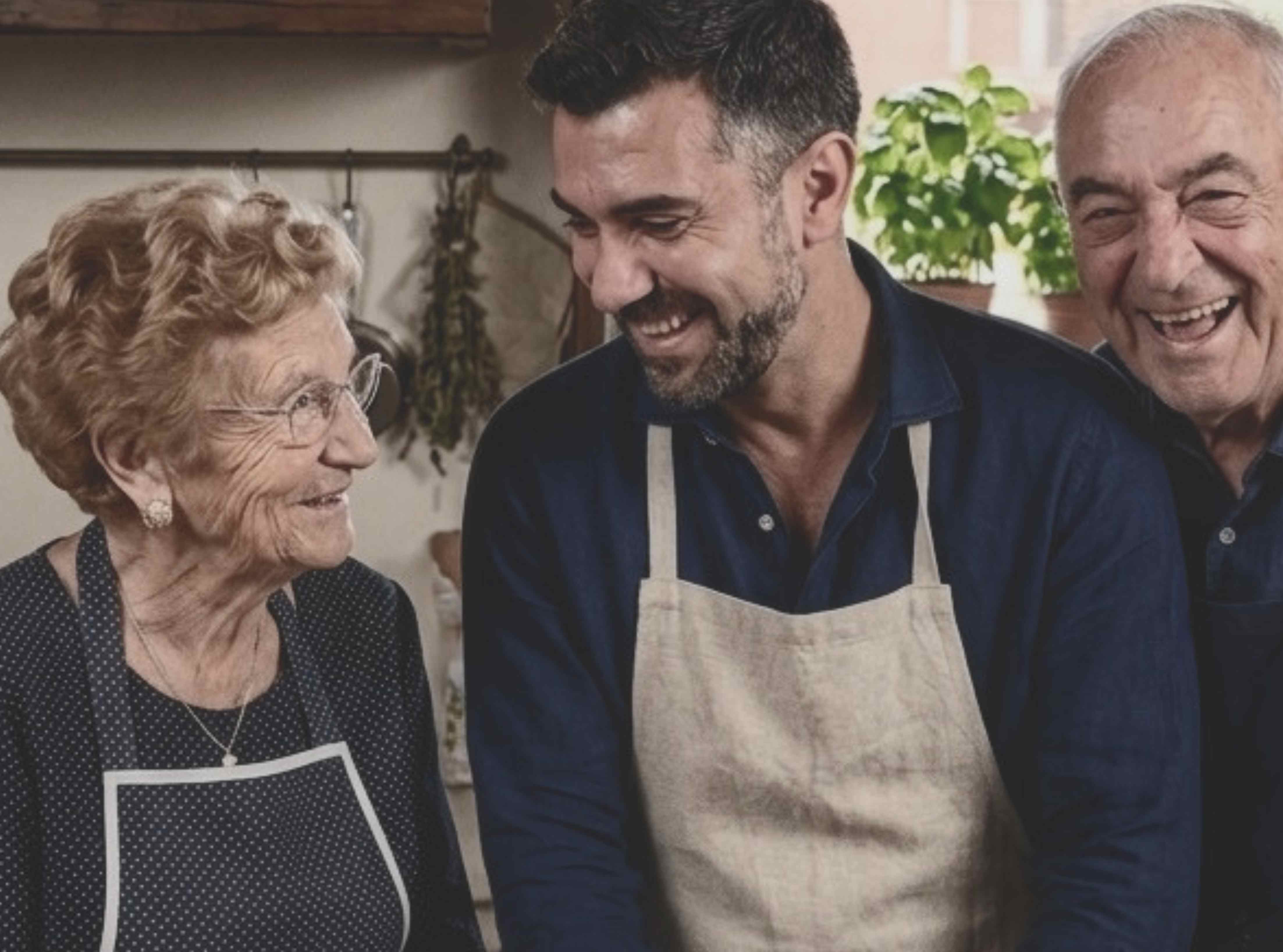 Azzurra Chef Piero and Nonna Enza